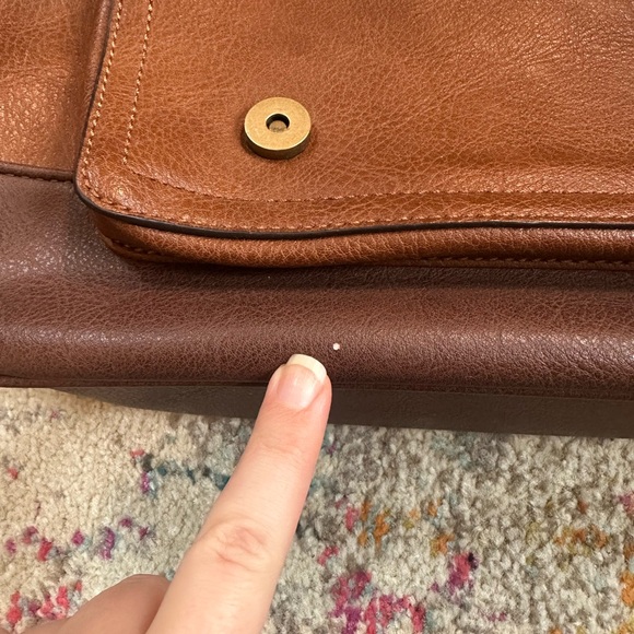 Aldo Brown Briefcase/Laptop Bag - Picture 6 of 10